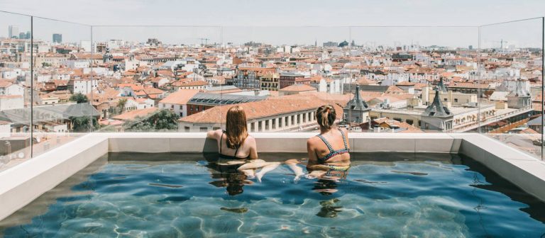 The best terraces with a pool in Madrid